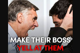 cast make boss yell spell, angry boss spell, spell for boss