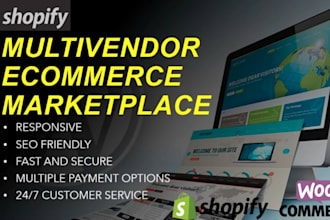 do woocommerce multi vendor ecommerce marketplace shopify multivendor website