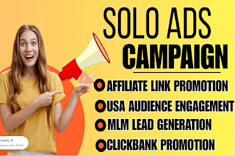 do effective lead promotion, affiliate marketing, solo ads promotion