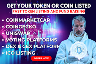 do token, coin, ico listing on uniswap coinmarketcap coingecko