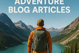write travel and outdoor adventure blog articles