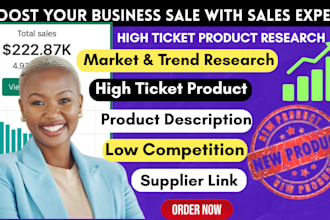 find winning high ticket product to sell in USA eu UK trending product research