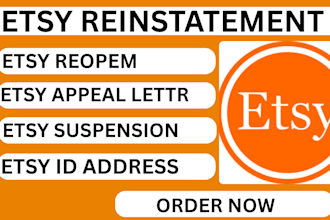 reinstate etsy shop, etsy permanently suspension account, etsy appeal letter
