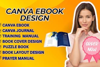 do canva ebook design, canva workbook, lead magnet, ebook layout and formatting