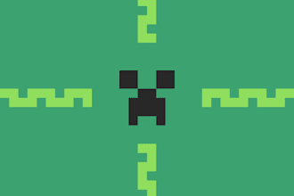 make a minecraft logo