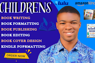do children book formatting for amazon kindle, KDP, amazon KDP book publishing