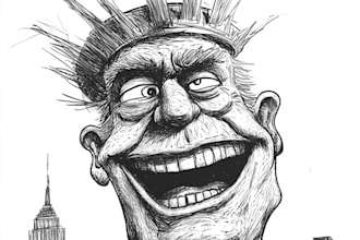 draw your editorial or political cartoon idea