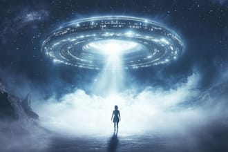 make a sci fi and science fiction futuristic city art