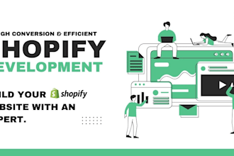 build a high conversion shopify website for your brand