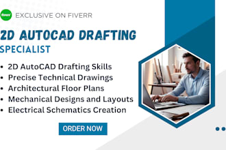 2d building plan, site plan and house plans drafting using autocad