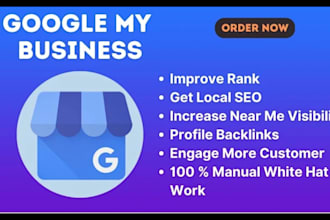 optimize rank and fix your google my business for local SEO maps