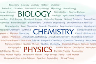be your online biology and chemistry tutor