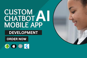 build ai chatbot, ai mobile app, ai saas, and ai automation