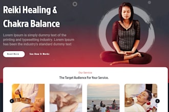design a mystical and spiritual website for healers, coaches, and tarot readers