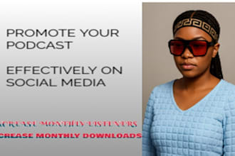 do podcast promotion on our high traffic podcast network