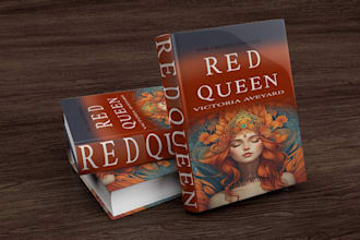 create  unique visually design stunning book covers for your brand