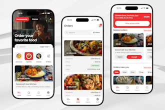 build food delivery app for your restaurant with ordering system and admin panel
