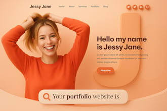 build portfolio website, personal website, resume website, ats, business website