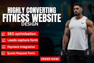 design a fitness gym yoga website for fitness coaches and personal trainer