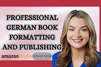 be your german book formatter book publisher kdp formatting and publishing
