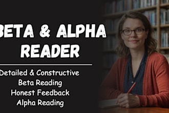 betaread critique en provide honest feedback on children book fiction nonfiction