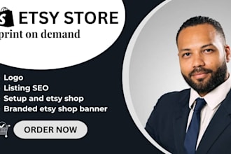 setup etsy digital product etsy shop banner listing SEO