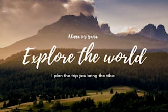 design your custom personalized travel itinerary from a to z