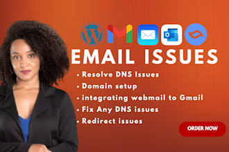 fix the wordpress email issue or setup the SMTP server