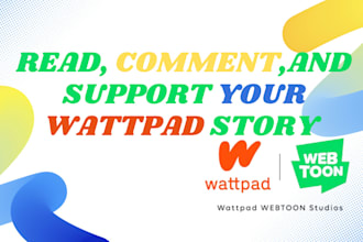 read, engage, interact with your wattpad story, book, novel, webcomic manga ao3