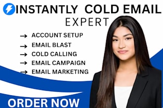 set up and manage instantly ai outreach campaigns and inbox warmups