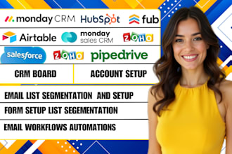 setup hubspot monday crm zoho crm freshly crm oro crm zapier integration zap fix