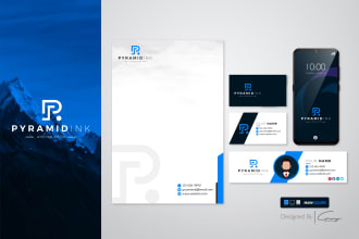 design modern logo and branding package design