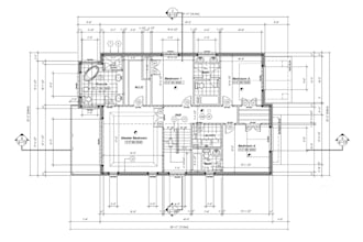 draft city permit blueprints, framing plans, mep, foundation, structural drawing