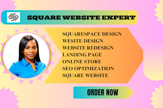 redesign squarespace website design square online store