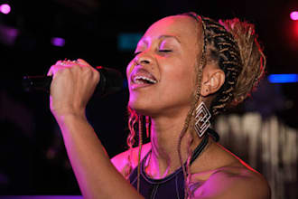 sing christian ballad song as female vocalist