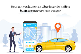 develop ride hailing app, ridesharing app, taxi booking app, logistics app