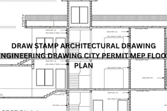 draw, stamp architectural engineering drawings for permit approval across the us