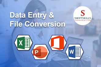 help with file conversion and anything you ask for