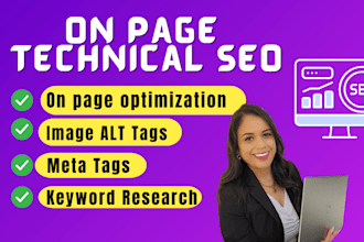 optimize your on page SEO to increase website organic traffic