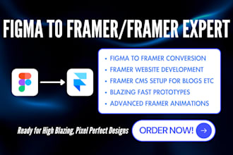 figma to framer website development framer landing page design framer templates