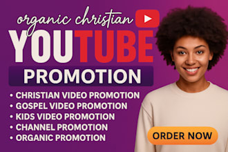 do christian youtube channel promotion gospel music christian video marketing