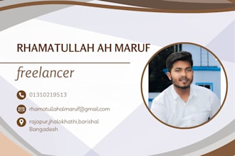 design a luxury business card for your brand