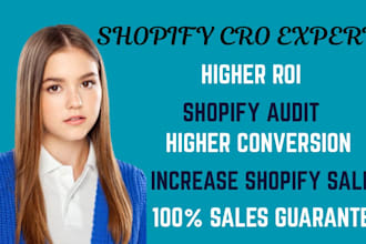 boost your shopify store conversion rate with my website cro shopify audit