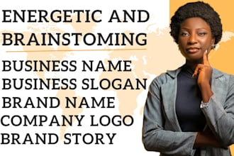 brainstorm your business names, domain name, company name, brand name and slogan