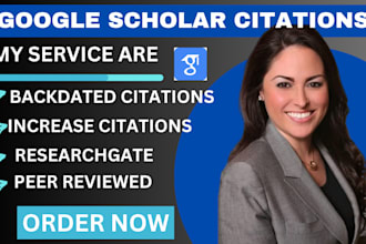 increase google scholar citations, backdated citations