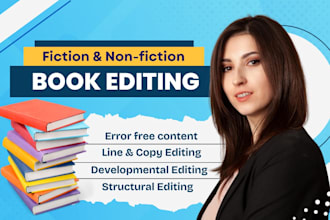 line edit proofread and format your non fiction book