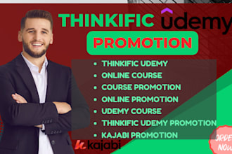 do udemy online course udemy marketing online thinkific promotion sales funnel