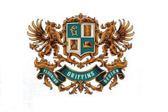 design creative coat of arms heraldic family crest logo