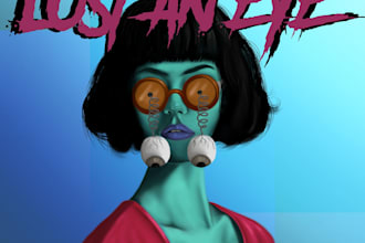 create unique surreal spotify playlist banner design