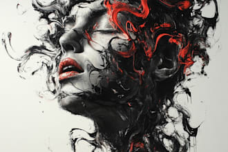 design illustration expresionism art, graffity, abstract